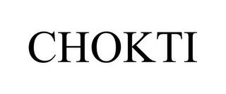 CHOKTI trademark