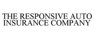 THE RESPONSIVE AUTO INSURANCE COMPANY trademark