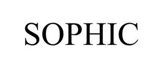 SOPHIC trademark