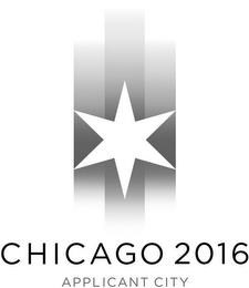 CHICAGO 2016 APPLICANT CITY trademark