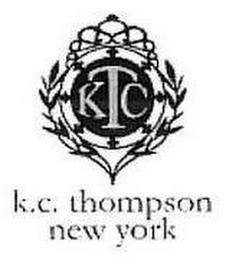 KCT K.C. THOMPSON NEW YORK trademark