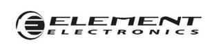 E ELEMENT ELECTRONICS trademark