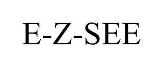 E-Z-SEE trademark