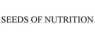 SEEDS OF NUTRITION trademark