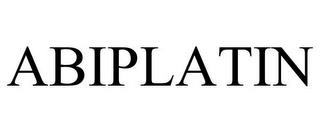 ABIPLATIN trademark