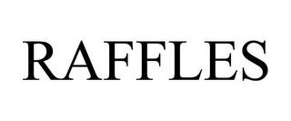 RAFFLES trademark