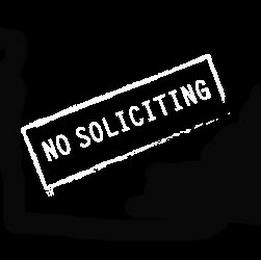 NO SOLICITING trademark