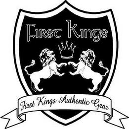 FIRST KINGS FIRST KINGS AUTHENTIC GEAR trademark