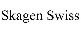 SKAGEN SWISS trademark