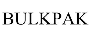 BULKPAK trademark