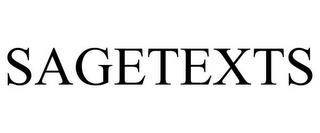 SAGETEXTS trademark