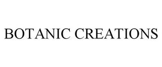 BOTANIC CREATIONS trademark