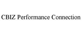 CBIZ PERFORMANCE CONNECTION trademark