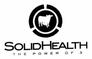 SOLIDHEALTH THE POWER OF 3 trademark