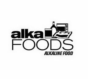 ALKA FOODS ALKALINE FOOD trademark