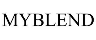 MYBLEND trademark