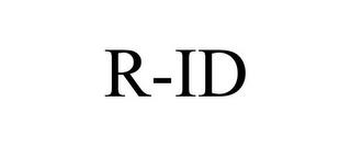 R-ID trademark