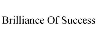 BRILLIANCE OF SUCCESS trademark