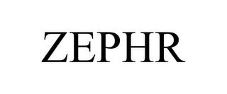 ZEPHR trademark