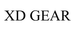 XD GEAR trademark