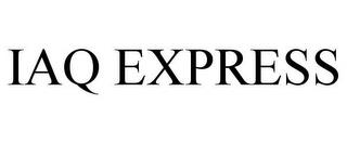 IAQ EXPRESS trademark