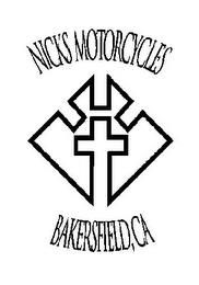 NICKS MOTORCYCLES BAKERSFIELD, CA trademark