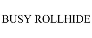 BUSY ROLLHIDE trademark