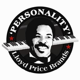 PERSONALITY LLOYD PRICE BRANDS trademark