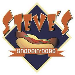 STEVE'S SNAPPIN' DOGS trademark