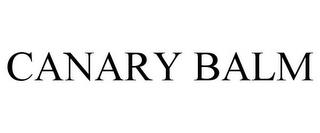 CANARY BALM trademark