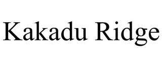 KAKADU RIDGE trademark