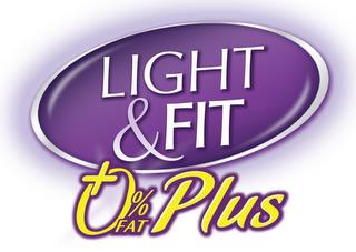 LIGHT & FIT +0% FAT PLUS trademark