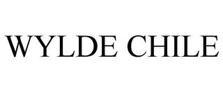 WYLDE CHILE trademark