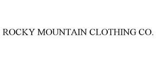 ROCKY MOUNTAIN CLOTHING CO. trademark