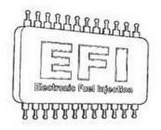 EFI ELECTRONIC FUEL INJECTION trademark