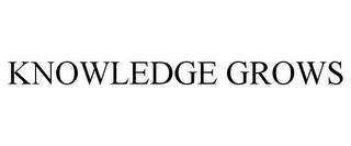 KNOWLEDGE GROWS trademark