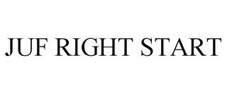 JUF RIGHT START trademark