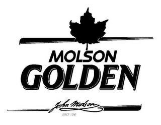 MOLSON GOLDEN JOHN MOLSON SINCE 1786 trademark