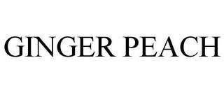 GINGER PEACH trademark