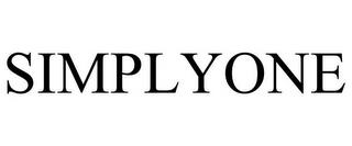 SIMPLYONE trademark