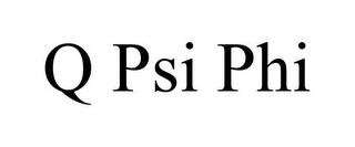 Q PSI PHI trademark