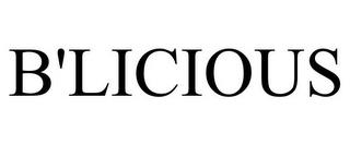 B'LICIOUS trademark