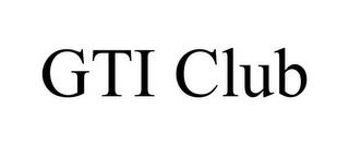 GTI CLUB trademark