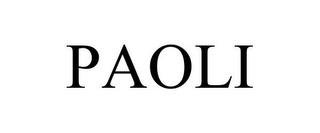 PAOLI trademark