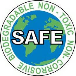 BIODEGRADABLE NON - TOXIC NON- CORROSIVE trademark