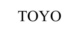 TOYO trademark