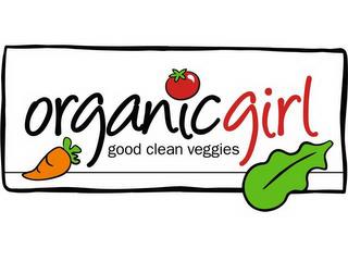 ORGANICGIRL GOOD CLEAN VEGGIES trademark