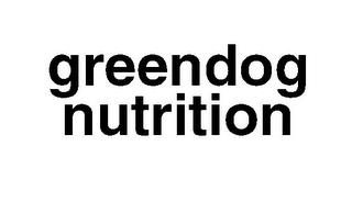 GREENDOG NUTRITION trademark