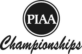 PIAA CHAMPIONSHIPS trademark