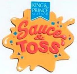 KING & PRINCE SEAFOOD SAUCE & TOSS trademark